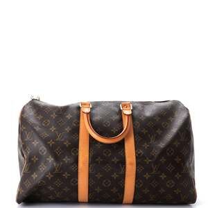 Louis Vuitton Keepall Bag Canvas 45 #228557L13B